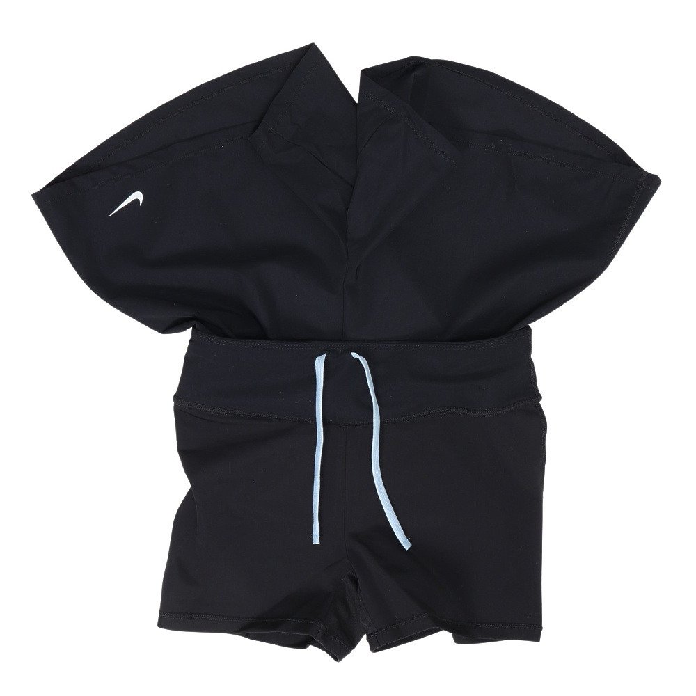 ナイキ（NIKE）（レディース）水着 レディース 水泳 ウェーブスタイルセパレーツ 黒 ブラック M-LLサイズ 2993155-009