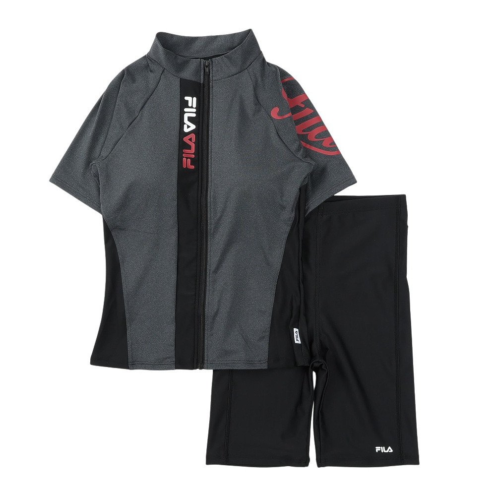 フィラ（FILA）（レディース）フィットネス水着 レディース 水泳 杢袖