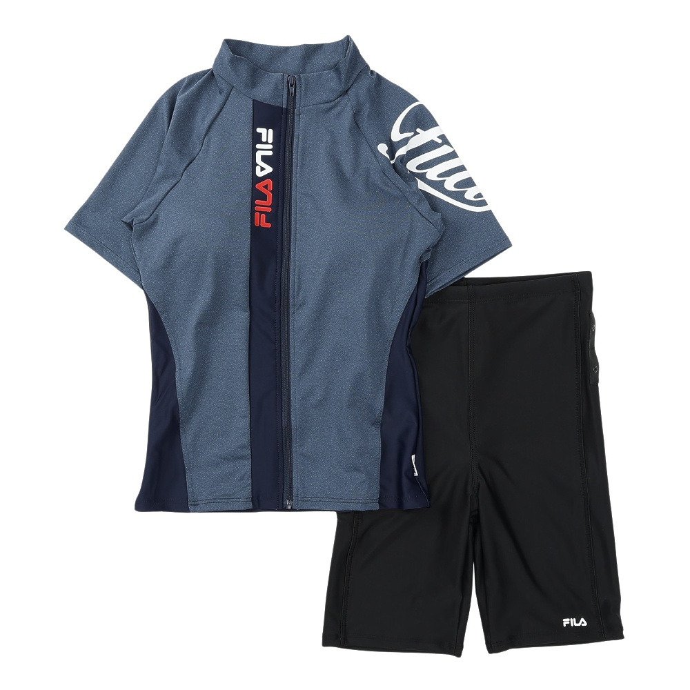 フィラ（FILA）（レディース）フィットネス水着 レディース 水泳 杢袖