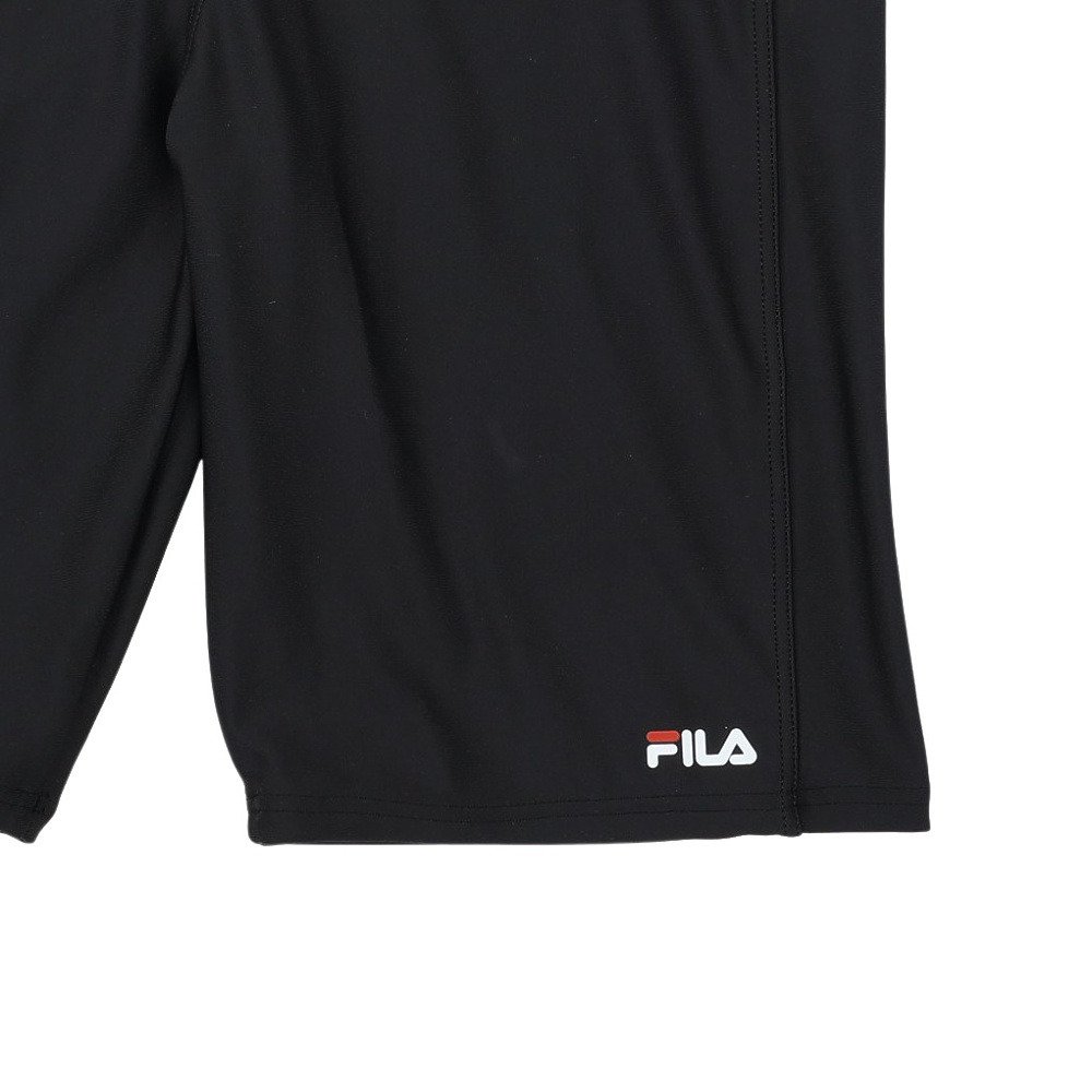 ユニフォームエクスペリメント 長袖フィットネスウェア ブラック フィラ（FILA）（レディース）フィットネス水着 レディース 水泳 袖