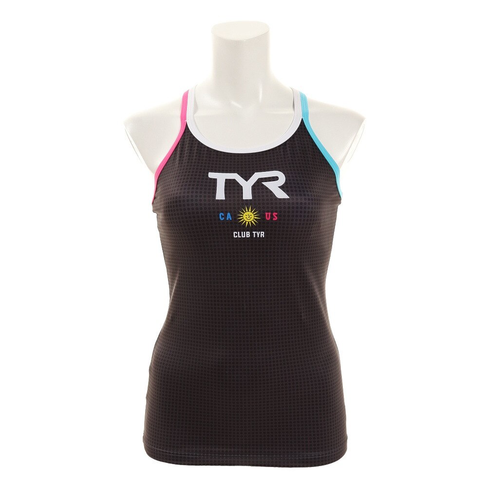  ダブルストラップ キャミキニ トップ CLUB TYR 20 TCLUB-20S BK