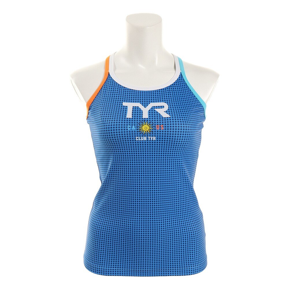  ダブルストラップ キャミキニ トップ CLUB TYR 20 TCLUB-20S BL