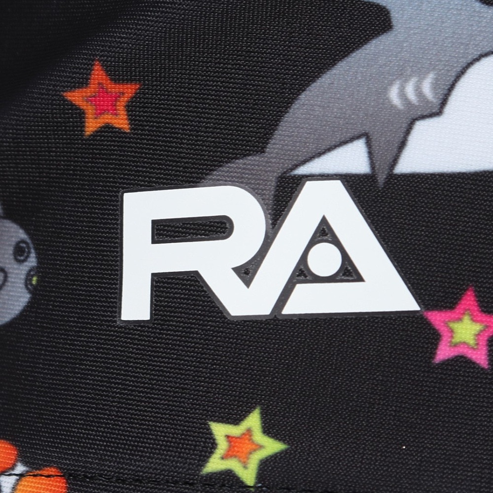 RA（RA）（キッズ）水着 ジュニア 男子 水泳 ショートボクサー SEA WORL RA123-BSEAWJR BK