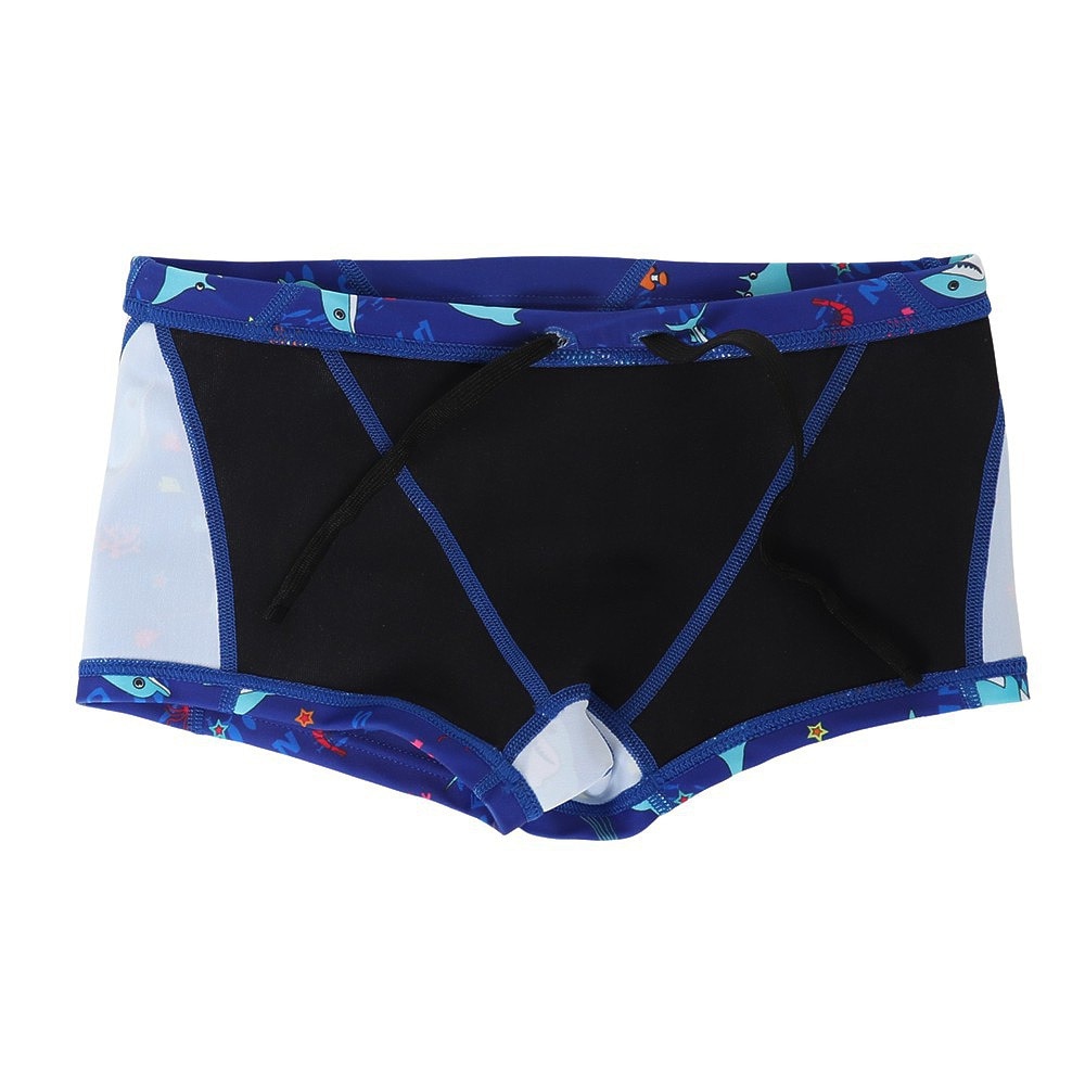 RA（RA）（キッズ）水着 ジュニア 男子 水泳 ショートボクサー SEA WORL RA123-BSEAWJR BL