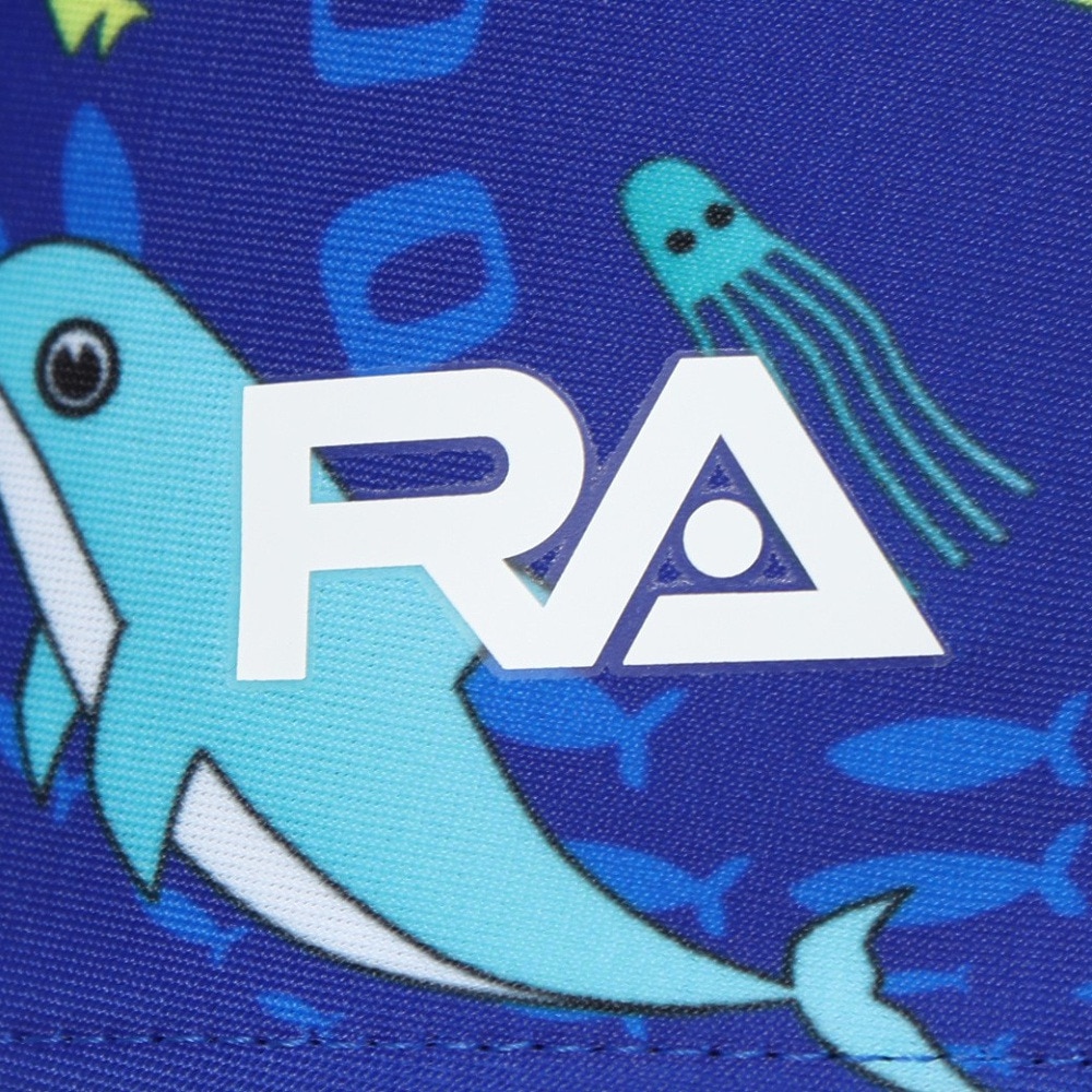 RA（RA）（キッズ）水着 ジュニア 男子 水泳 ショートボクサー SEA WORL RA123-BSEAWJR BL