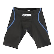 (キッズ)競泳水着 男子 水泳 アクアフォースフュージョントライ ジュニアハーフスパッツ WA承認モデル ARN-1011MJ BKBU