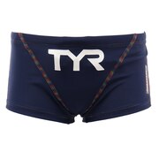 ティア（TYR）（キッズ）競泳水着 男子 ジュニア ボーイズ SOLID SPLICE ローライズ ボクサー ネイビー 紺 BSLIDJR-20S NVRB