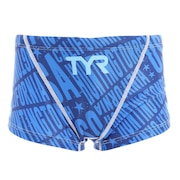 ティア（TYR）（キッズ）競泳水着 ジュニア 男子 水泳 ANYTIME CHEVRON LOW-RISE BOXER BCHEVJR-18M BLSX