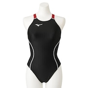 ミズノ（MIZUNO）（キッズ）競泳水着 ジュニア 女子 水泳 ミディアムカット WA承認モデル N2MA142496