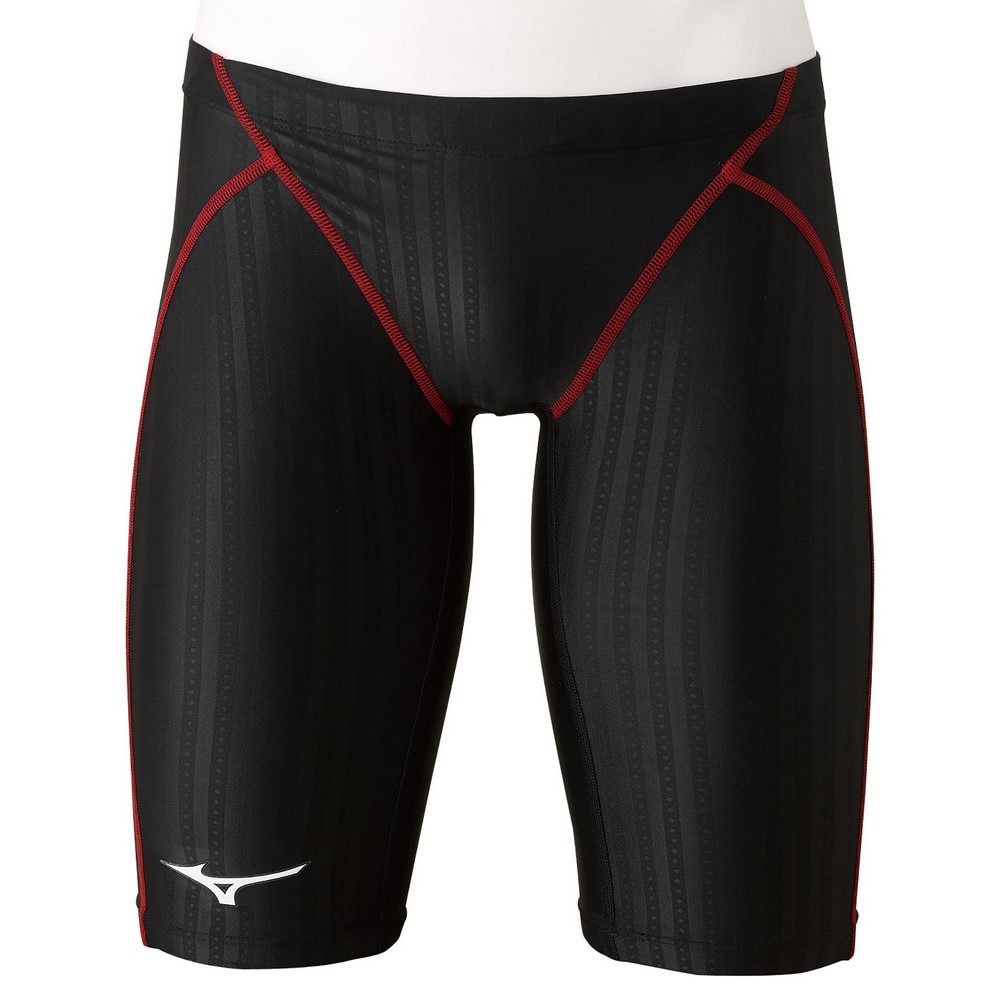 ミズノ（MIZUNO）（キッズ）競泳水着 ジュニア 男子 水泳 ハーフスパッツ WA承認モデル N2MB042296