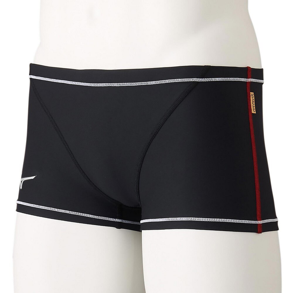 ミズノ（MIZUNO）（キッズ）競泳水着 ジュニア 男子 水泳 練習用 ショートスパッツ N2MB846071
