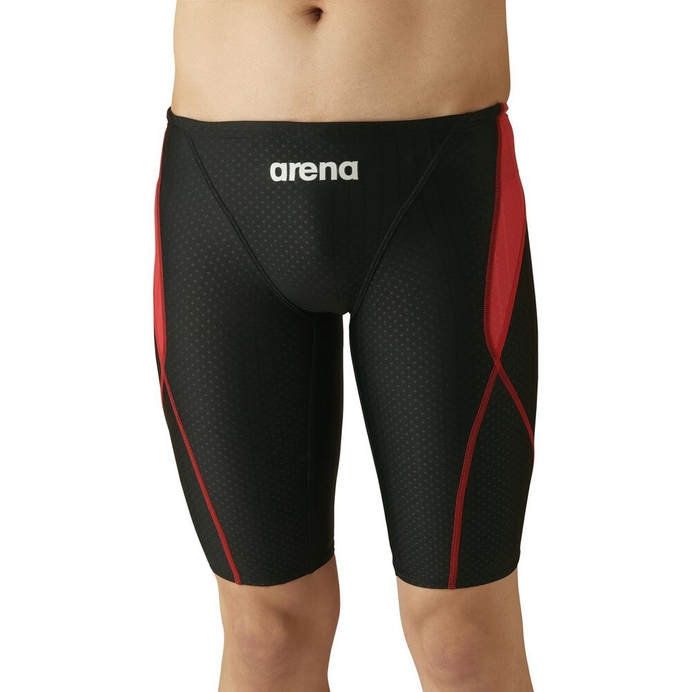 アリーナ（ARENA）（キッズ）競泳水着 ジュニア 男子 水泳 アクアレーシング ハーフスパッツ WA承認モデル ARN-2052MJ BKRD
