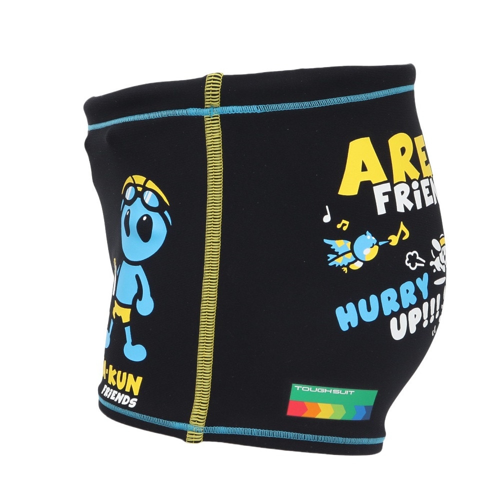 アリーナ（ARENA）（キッズ）競泳水着 ジュニア 男子 水泳 トレーニングスパッツ AS5SWM02B BK01