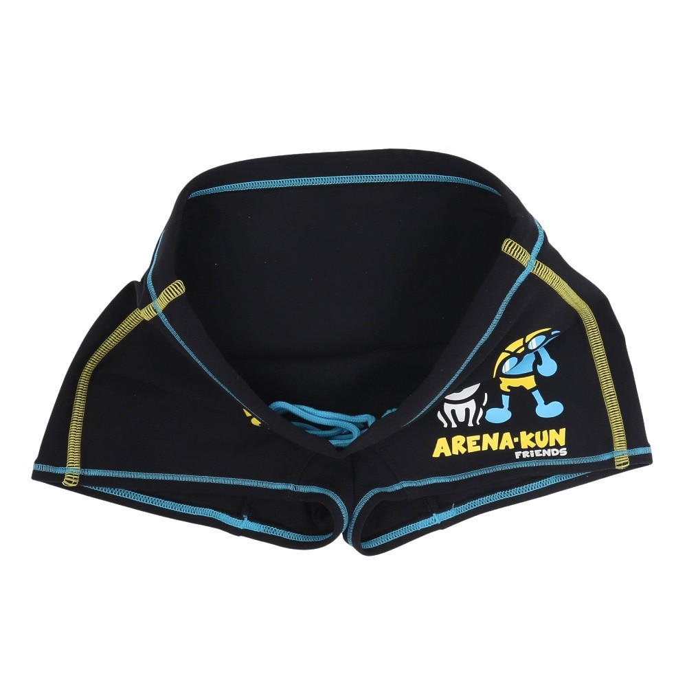 アリーナ（ARENA）（キッズ）競泳水着 ジュニア 男子 水泳 トレーニングスパッツ AS5SWM02B BK01
