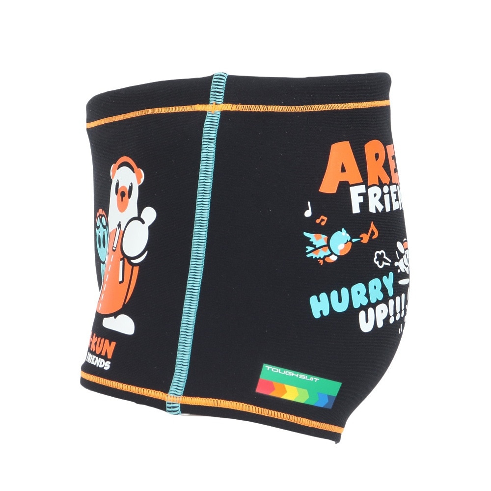 アリーナ（ARENA）（キッズ）競泳水着 ジュニア 男子 水泳 トレーニングスパッツ AS5SWM02B BK03