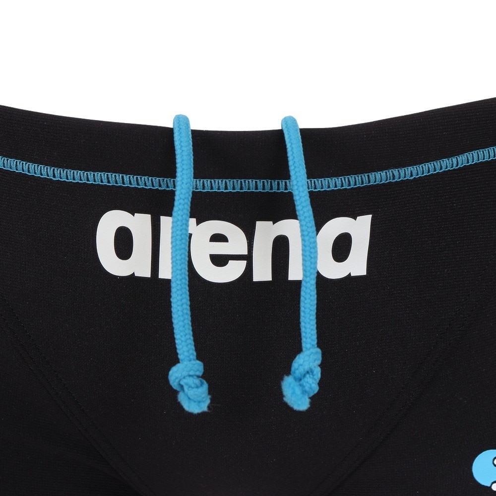 アリーナ（ARENA）（キッズ）競泳水着 ジュニア 男子 水泳 トレーニングスパッツ ショートレッグ AS4FWM09B BK03