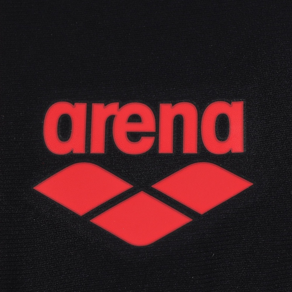 アリーナ（ARENA）（キッズ）競泳水着 ジュニア 男子 水泳 タフスーツ トレーニングスパッツ ショートレッグ 黒 130-140サイズ AS5FWM01B BK01 アリーナくん