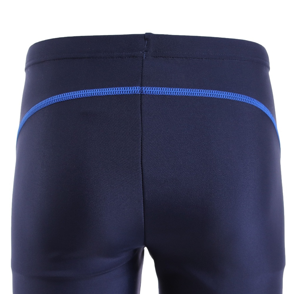 ティア（TYR）（キッズ）スクール水着 ジュニア 男子 男の子 ボーイズロングボクサー JSCHSTCHLONG122X NVYBLU 撥水 UVカット UPF50+ 股下長め