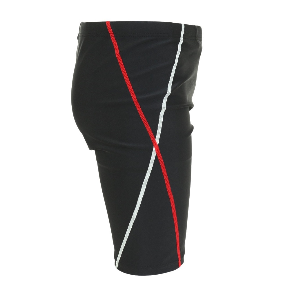 リーボック（REEBOK）（キッズ）スクール水着 ジュニア 男子 水泳 ステッチ入りロング丈パンツ 123-391BK