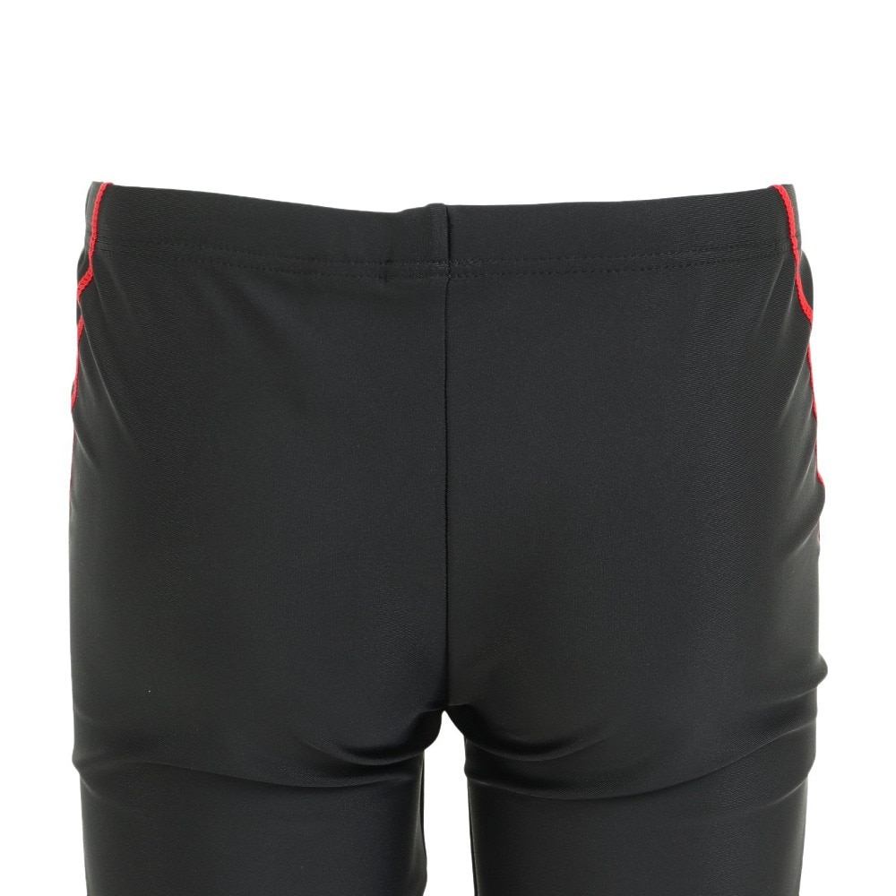 リーボック（REEBOK）（キッズ）スクール水着 ジュニア 男子 水泳 ステッチ入りロング丈パンツ 123-391BK