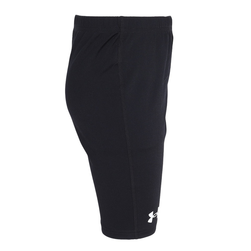 アンダーアーマー（UNDER ARMOUR）（キッズ）スクール水着 ジュニア 男子 水泳 スイムショーツ インナーブリーフ付き 黒 120-160センチ 6001930 001 