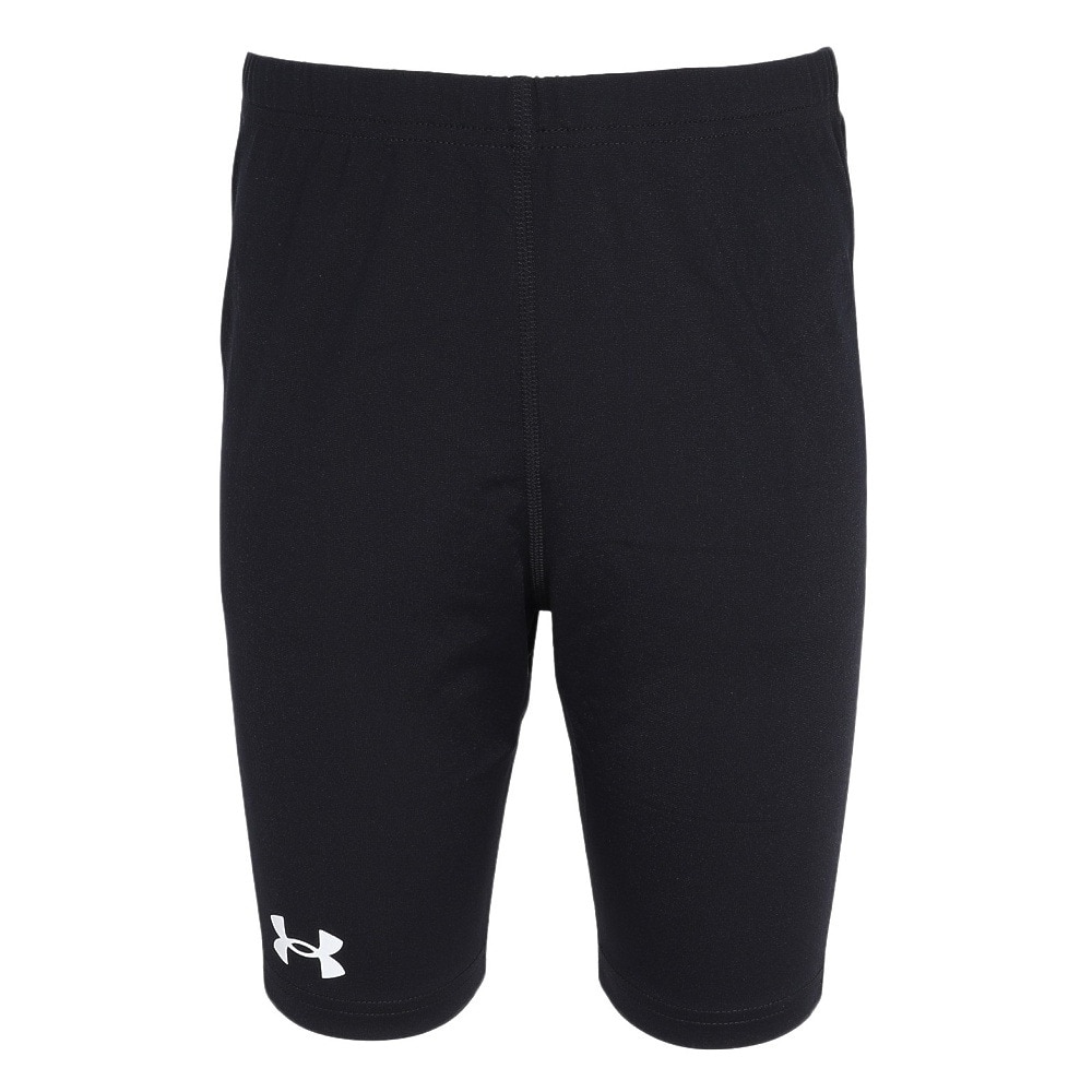 アンダーアーマー（UNDER ARMOUR）（キッズ）スクール水着 ジュニア 男子 水泳 スイムショーツ インナーブリーフ付き 黒 120-160センチ 6001930 001 