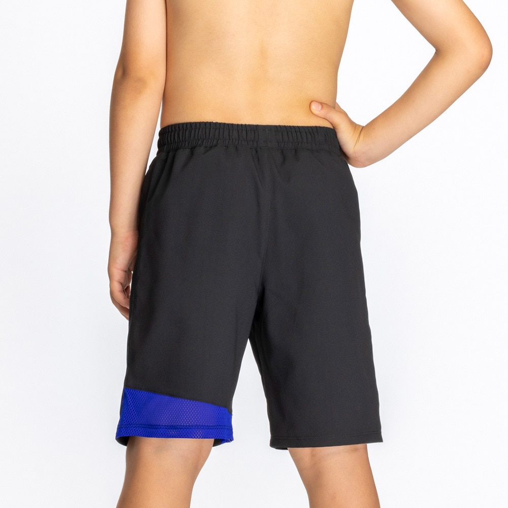 ナイキ（NIKE）（キッズ）スクール水着 ジュニア 男子 水泳 ボレーショーツ 青 130-180センチ 1991104-010  ウエスト調整可 部活 学校 小学生  競技 競泳 男子