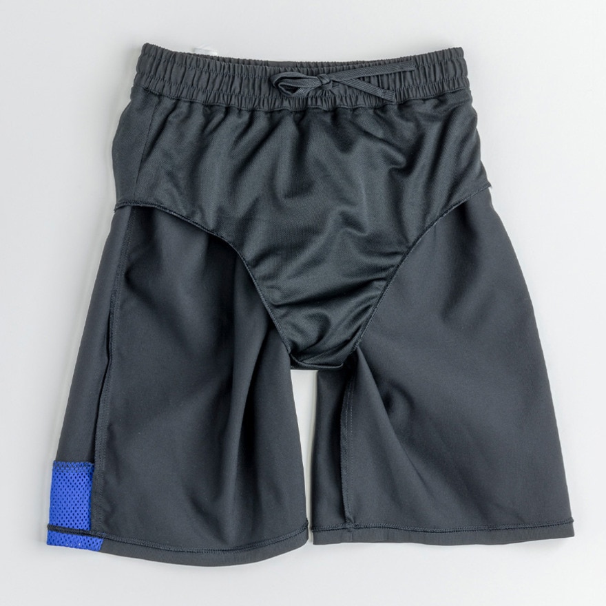ナイキ（NIKE）（キッズ）スクール水着 ジュニア 男子 水泳 ボレーショーツ 青 130-180センチ 1991104-010  ウエスト調整可 部活 学校 小学生  競技 競泳 男子