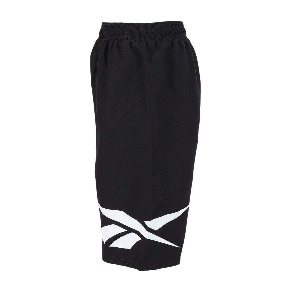 リーボック（REEBOK）（キッズ）スクール水着 ジュニア 男子 水泳 ビックロゴサーフパンツ 115430-BK