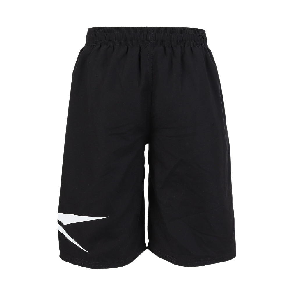リーボック（REEBOK）（キッズ）スクール水着 ジュニア 男子 水泳 ビックロゴサーフパンツ 115430-BK