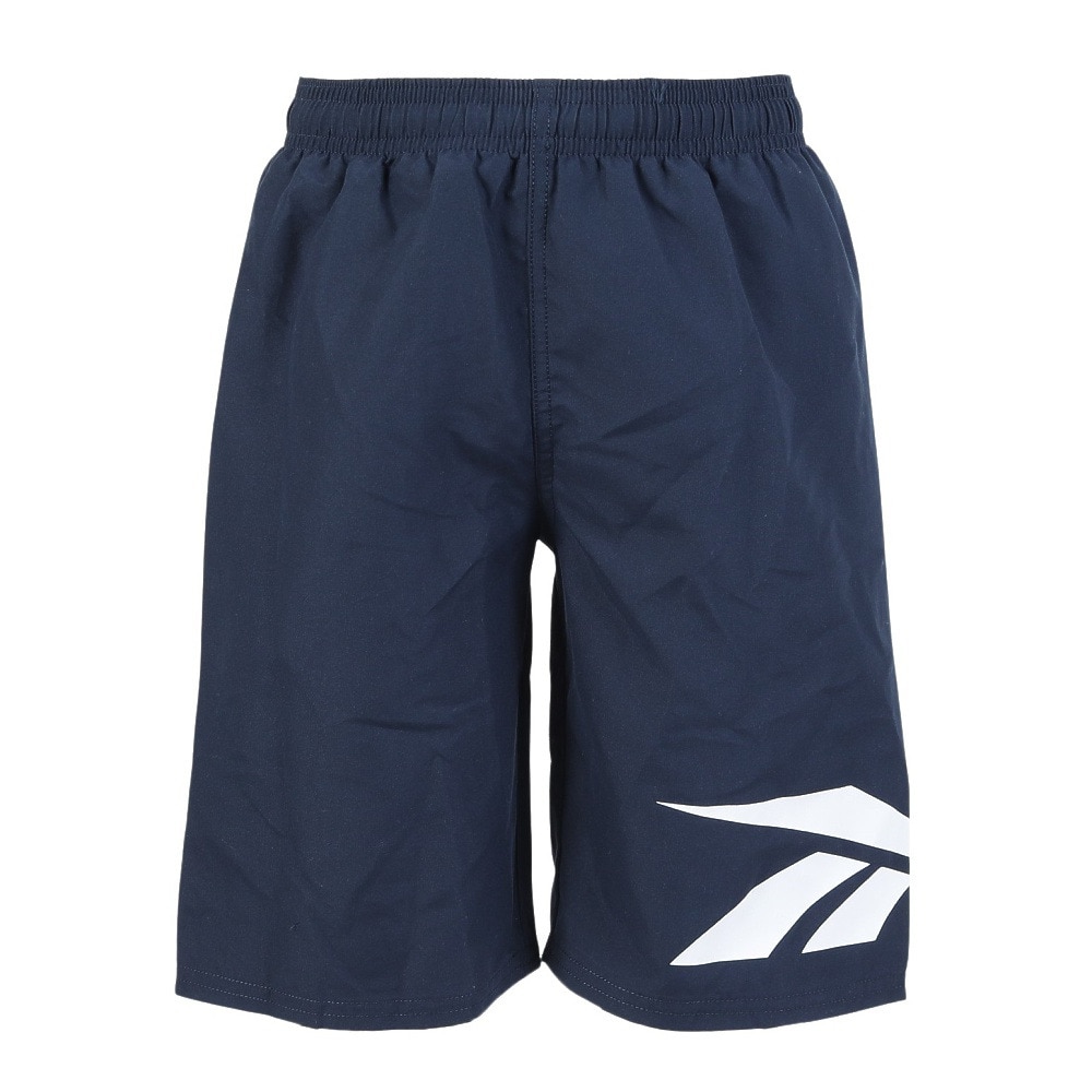 リーボック（REEBOK）（キッズ）スクール水着 ジュニア 男子 水泳 ビックロゴサーフパンツ 115430-NV