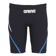 (キッズ)スクール水着 ジュニア 男子 水泳 ECOタフ トレーニングスパッツ 130-140センチ AS5SWM00B BKBL 練習水着