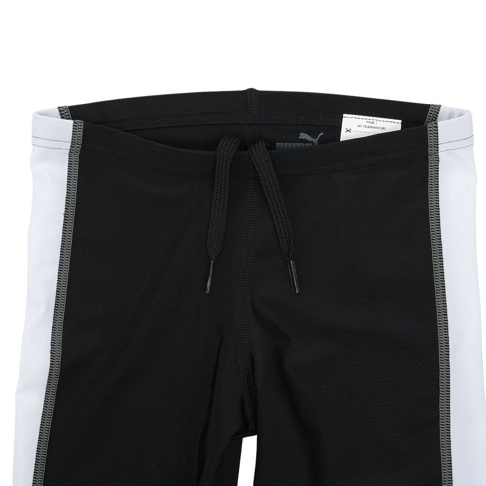 プーマ（PUMA）（キッズ）スクール水着 ジュニア 男子 水泳 アクティブ スポーツ スイムパンツ 黒 130-160サイズ 947018 01 BLK 小学生 子供 プール