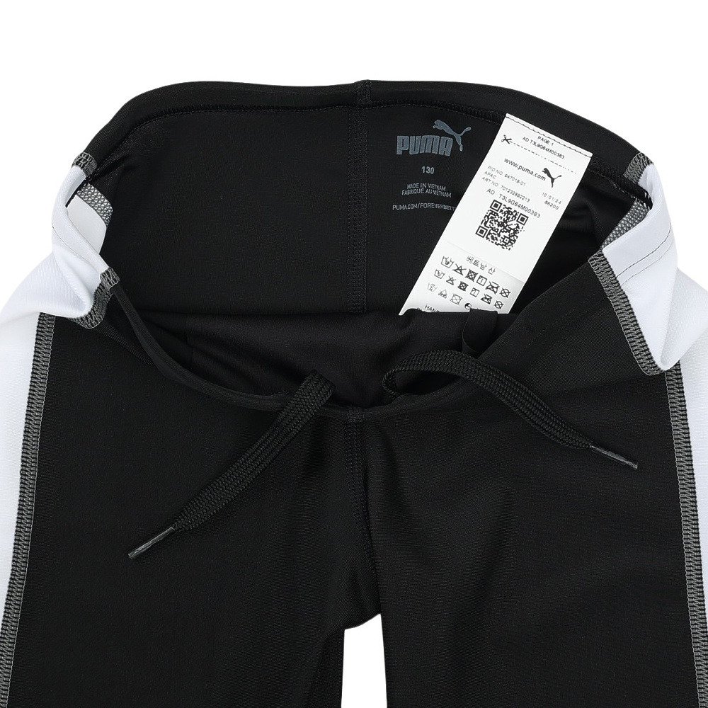 プーマ（PUMA）（キッズ）スクール水着 ジュニア 男子 水泳 アクティブ スポーツ スイムパンツ 黒 130-160サイズ 947018 01 BLK 小学生 子供 プール