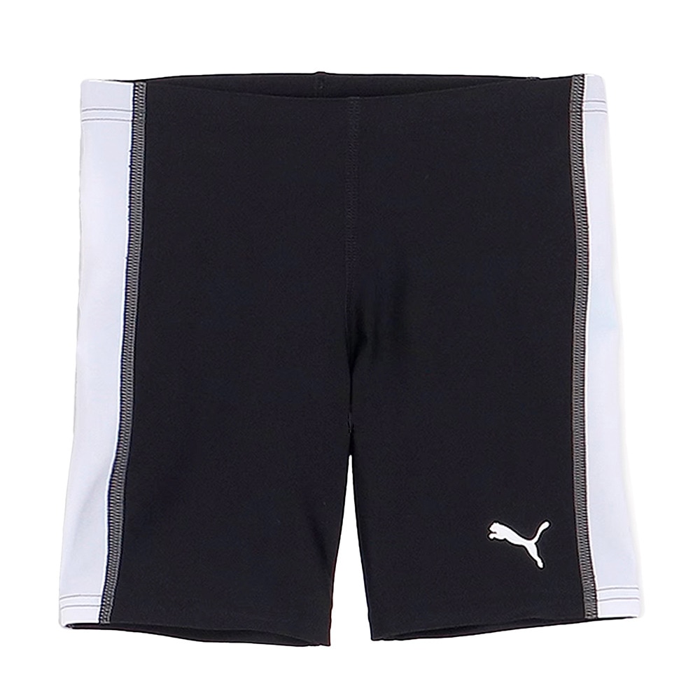 プーマ（PUMA）（キッズ）スクール水着 ジュニア 男子 水泳 アクティブ スポーツ スイムパンツ 947018 01 BLK