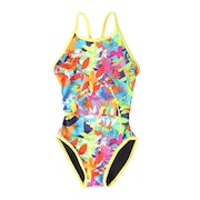 (キッズ)競泳水着 ジュニア 女子 水泳 ハイパーバックスーツ 24SS 0820646-0002