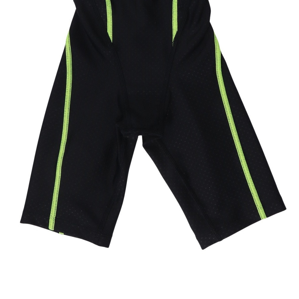 アリーナ（ARENA）（キッズ）競泳水着 ジュニア 女子 水泳 ジユニア アクアレーシング ハーフスパッツ WA承認 ARN-2050WJ BKYL