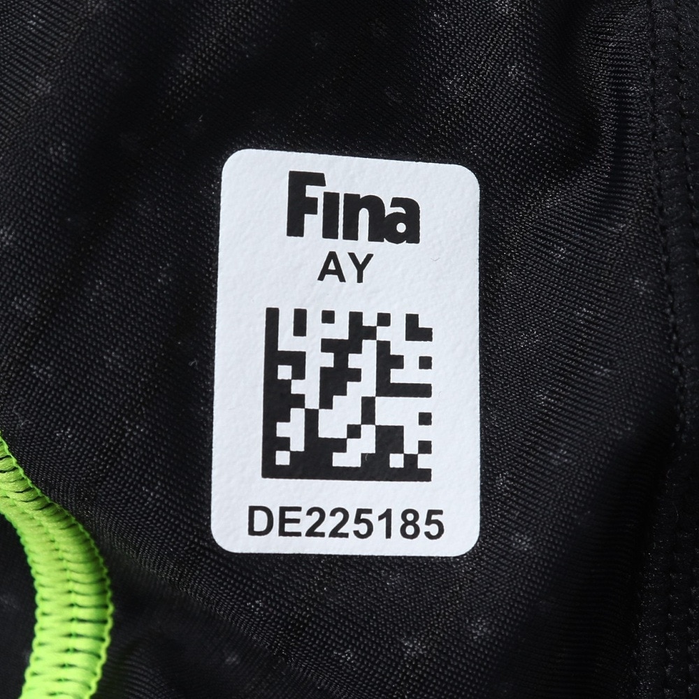 アリーナ（ARENA）（キッズ）競泳水着 ジュニア 女子 水泳 ジユニア アクアレーシング ハーフスパッツ WA承認 ARN-2050WJ BKYL