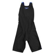 スピード（SPEEDO）（キッズ）競泳水着 ジュニア 女子 水泳 フレックス シグマ ２ セミオープンバックニースキン 2 FINA承認 SCG12050FC KB