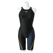ミズノ(MIZUNO)(キッズ)競泳水着 ジュニア 女子 水泳 競泳用ハーフスーツ レースオープンバック FINA承認 N2MG2920