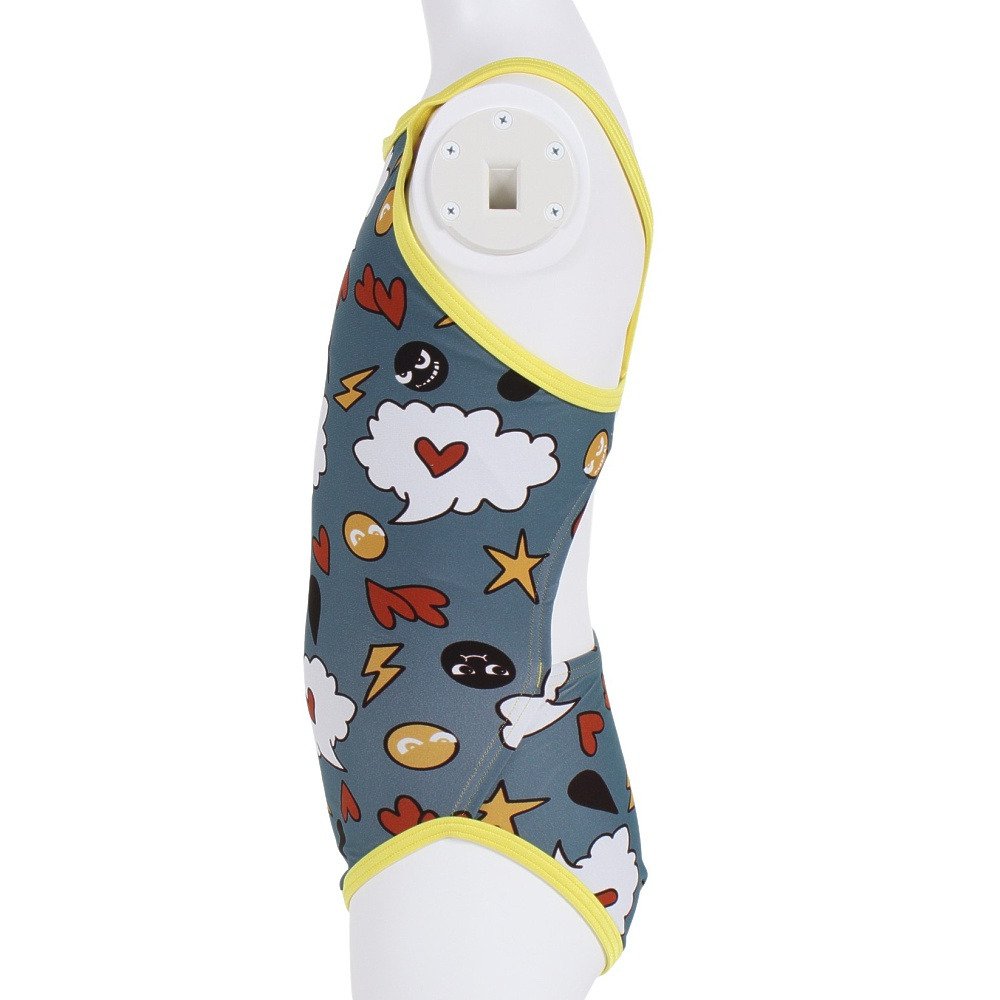 ジャケッド（Jaked）（キッズ）競泳水着 ジュニア 女子 水泳 練習用ワンピ ハイパーバックスーツ 0820573-0018