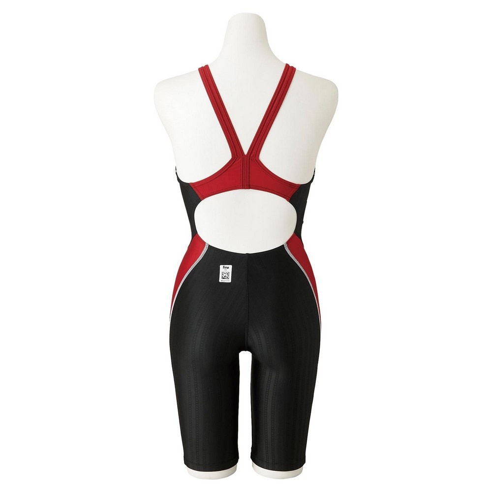 ミズノ（MIZUNO）（キッズ）競泳水着 ジュニア 女子 水泳 ハーフスーツ レースオープンバック N2MG142496
