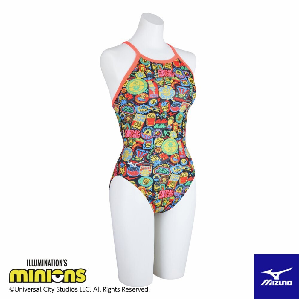 SPEEDO オレンジ/イエロー 競泳水着 140サイズ