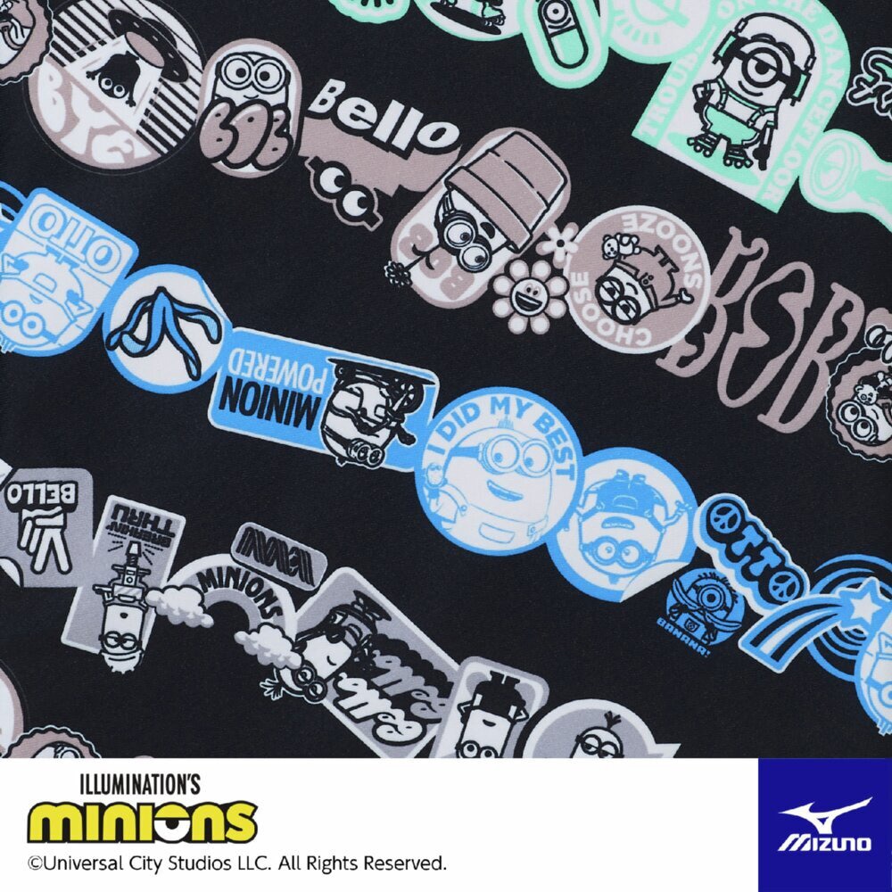 ミズノ（MIZUNO）（キッズ）競泳水着 ジュニア 女子 水泳 ミニオン