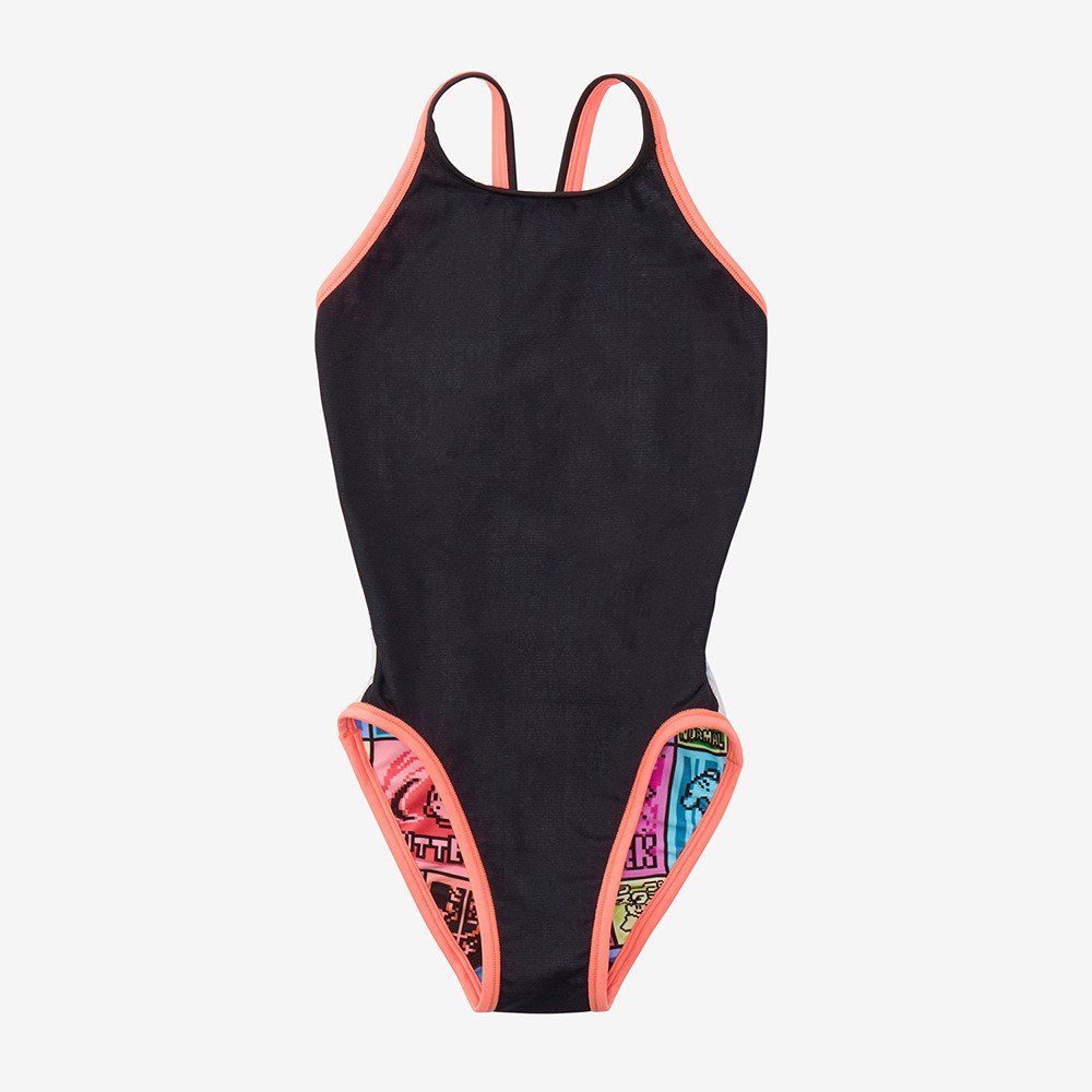スピード（SPEEDO）（キッズ）競泳水着 ジュニア 女子 水泳 カービィ