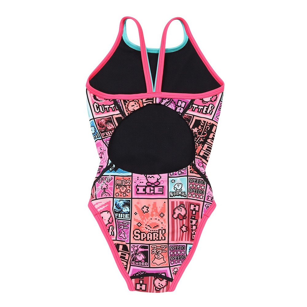 スピード（SPEEDO）（キッズ）競泳水着 ジュニア 女子 水泳 カービィ