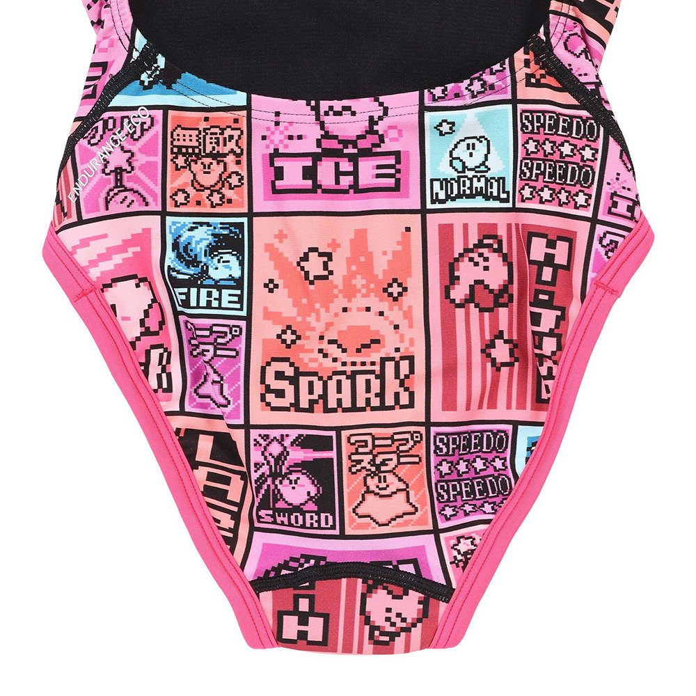 スピード（SPEEDO）（キッズ）競泳水着 ジュニア 女子 水泳 カービィ