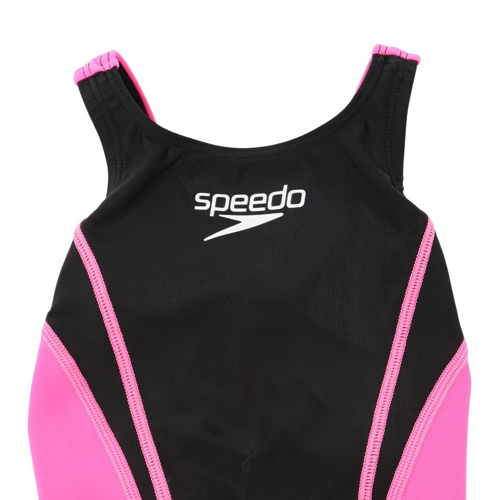 スピード（SPEEDO）（キッズ）水着 女子 水泳 フレックスゼロ2ジュニアエイムカットスーツ FINA承認 SCG02206F KP