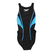 スピード（SPEEDO）（キッズ）水着 女子 水泳 フレックスゼロ2ジュニアエイムカットスーツ FINA承認 SCG02206F KQ