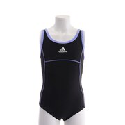 アディダス（adidas）（キッズ）スクール水着 水泳 ジュニア スイミングウェア Uバッグワンピース ELE65-CX2266 ガールズ ジュニア 女児 女子 ブラック